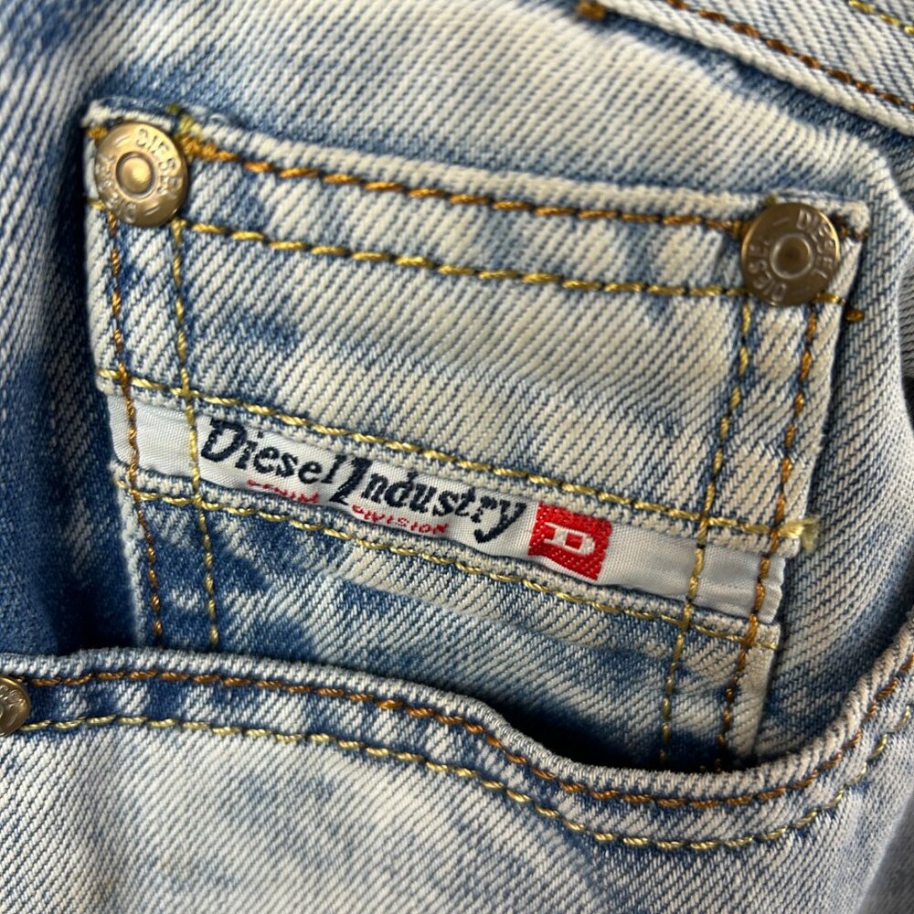 Diesel Men's Skinny Jeans - Light Blue - Picture 2 of 4